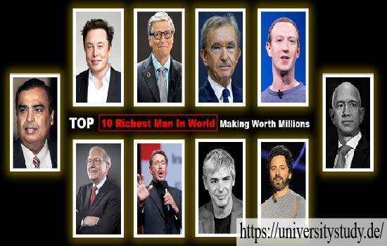 Top 10 Richest Man In The World 2023